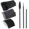 200Pcs Eyelash Extension Kit, Lash Spoolies Extension Supplies Eyebrow Brush Mascara Wands Lip Brushes Applicators Disposable Micro Swab Brushes for