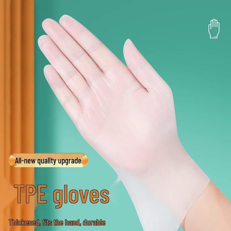 

Одноразовые перчатки из ТПЭ пищевого класса для выпечки и кейтеринга - Утолщенные, выдвижная конструкция