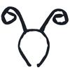 Butterfly Antenna Headband Velvet Bugs Hairband for Halloween Party Costume Cosplay Dressing Up Pretend Play Accessory