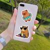 10/30/50PCS Cute Capybara PVC Sticker Aesthetic Decoration Scrapbooking Sketchbook Korean Stationery School Supplies
