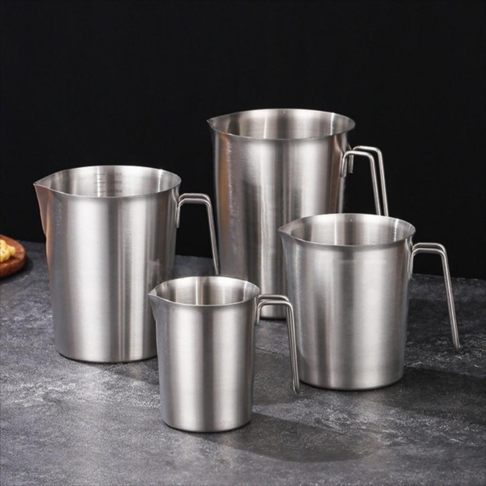 Thickened Laboratory Beaker Inner Scale Design Liquid Pull Flower Cup Measuring Cups Kitchen Tool