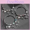 Bracciale Polpo Mondo Marino Con Strass Regolabile Gioiello Unisex Per Regalo Moda
