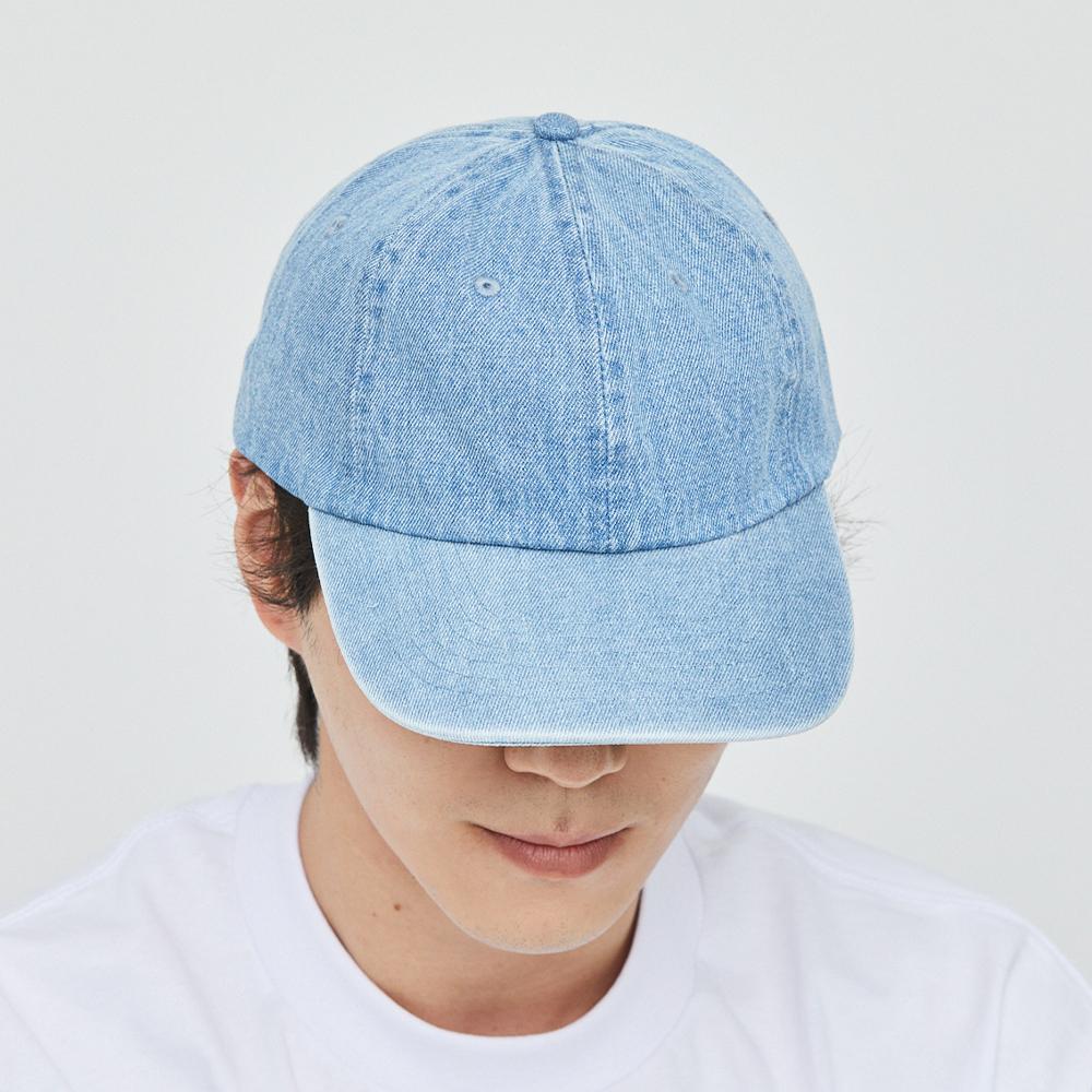 Nyuhaeteun Denim Ball Cap (Light Blue)