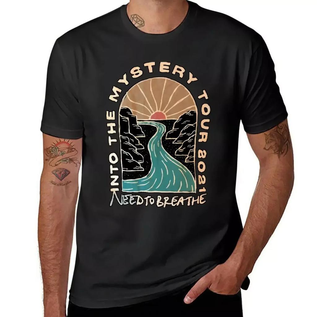 Needtobreathe Into The Mystery Tour 2021 Tshirt For A Boy Plus Sizes Aesthetic Clothes Unisexs Tall T Shirts
