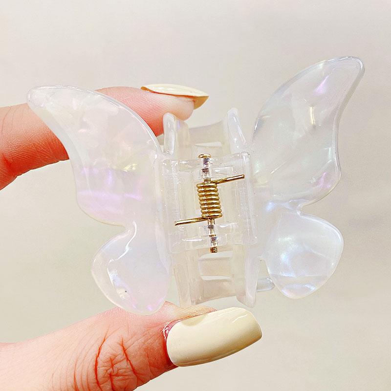 

Women High Quality Acetate Colorful Butterfly Hair Claws Elegant Hair Decorate Hairpins Long Hair Hold Headband Hair Accessories