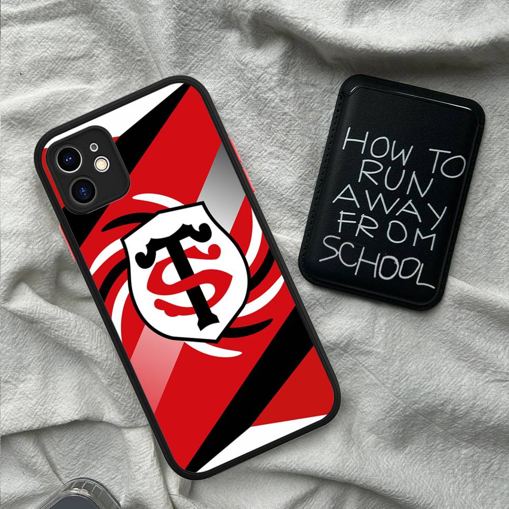 Stade-Toulousain Phone Case For IPhone 16 15 14 X XR XS 7 8 Plus 11 12 13 Pro MAX 13mini Matte Shockproof Case