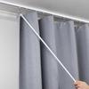 1Set Window Blind Rods 60cm with Rotates Hooks for Home and Office Window Decoration Vertical Blinds Replacement