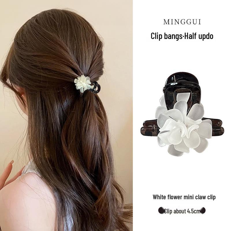 Clips de Păr cu Perle de Vară pentru Femei 2025: Nou Accesoriu Mic pentru Părul din Frunte, Semi-Prins