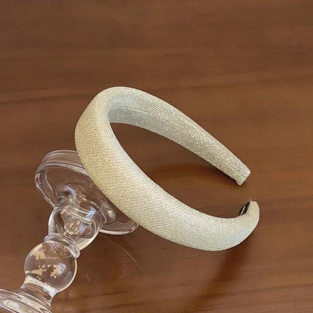 PROLY New Fashion Headband For Women Solid Color Casual Spongy Hairband Autumn Soft Turban Hair Accessories