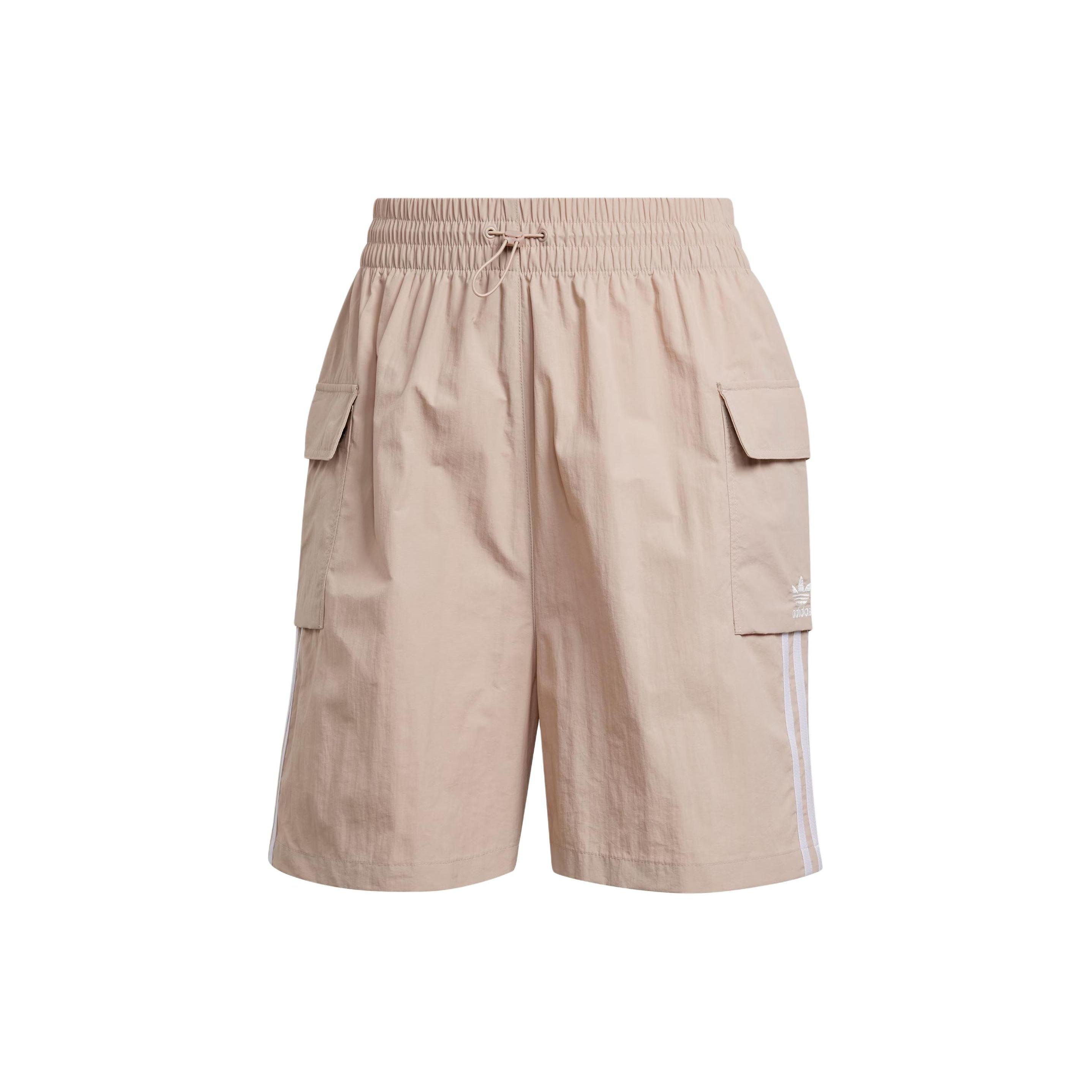 (WMNS) adidas Adicolor Cargo Shorts Asia Sizing  Brown  Women s JH1074 XXS
