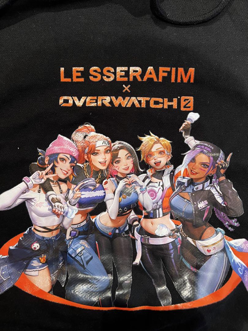 

[USED] LE SSERAFIM OVERWATCH Hoodie M Overwatch ow