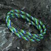 Trendy Men High Quality String Braided Bracelet Adjustable 3 Layer Nylon Wristband Fashion Casual Business Jewelry Accessories