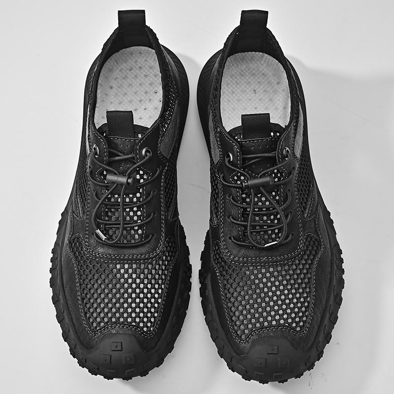 Sandals Summer Breathable Strap-free One-pedal Outdoor Mountaineering and Wading Shoes Quick-drying Versatile Trend Deodorant Men's Shoes