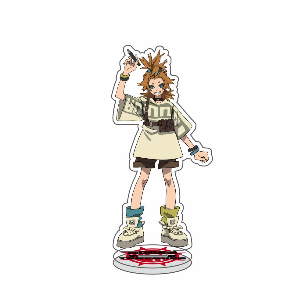 Anime FigureGachiakuta Acrylic Stand Model Plate Keychain Rudo Enjin Zanka Riyo Jabber Desk Decor Collection Cosplay Fans Gifts