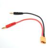 15cm RC Charger Cable XT60 To 4.0mm Banana Plug 14AWG Cable for Lipo Battery Charger