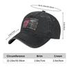 Funny Born To Dilly Dally Cat Meme Washed Baseball Cap Design Print Sun Trucker Hat Summer Unisex Men Tennis Skate Baseball Cap