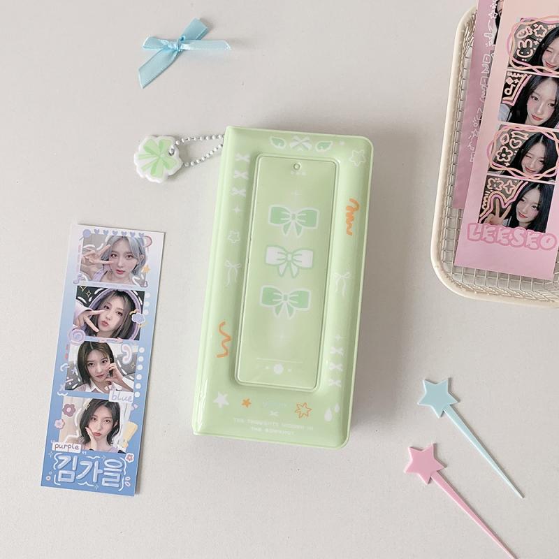 Multicolors Photo Booth Frame Photo Booth Album For 2x6 Inch Photo Strips Album 20 Pages 40 Photos