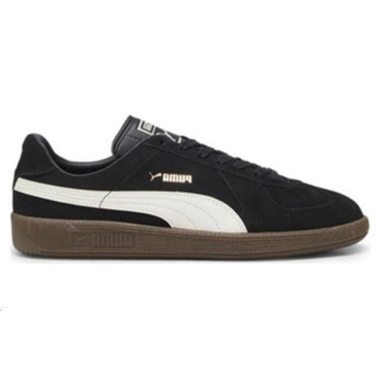 New PUMA Army Trainer Black Alpine Snow Gum 388156-09