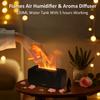 Flames Air Humidifier & Aroma Diffuser Ultra Quite & Auto-Off Lower Noise Sleep Without Disturbance Aroma Diffuser Air Humidifie