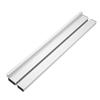 Barre d'arrêt universelle en alliage d'aluminium sans graduation pour table de scie à bois, scie à ruban, scie circulaire électrique réversible 450 mm
