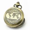 Outdoor Compasses Vintage Zinc Alloy Flip Cover Pocket Compasse with Chain camping Portable Navigation Tool Gift Box