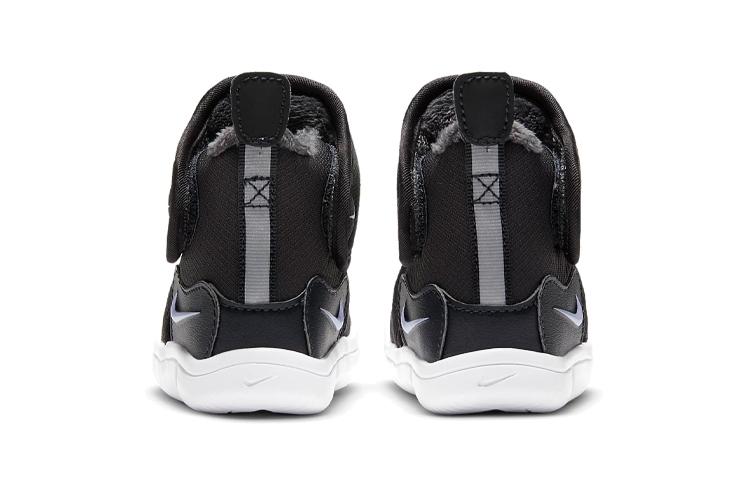 Nike Novice Fleece Lined Slip Resistant Thermal High Top Snow Boots Black Infant And Toddler AV8338-004