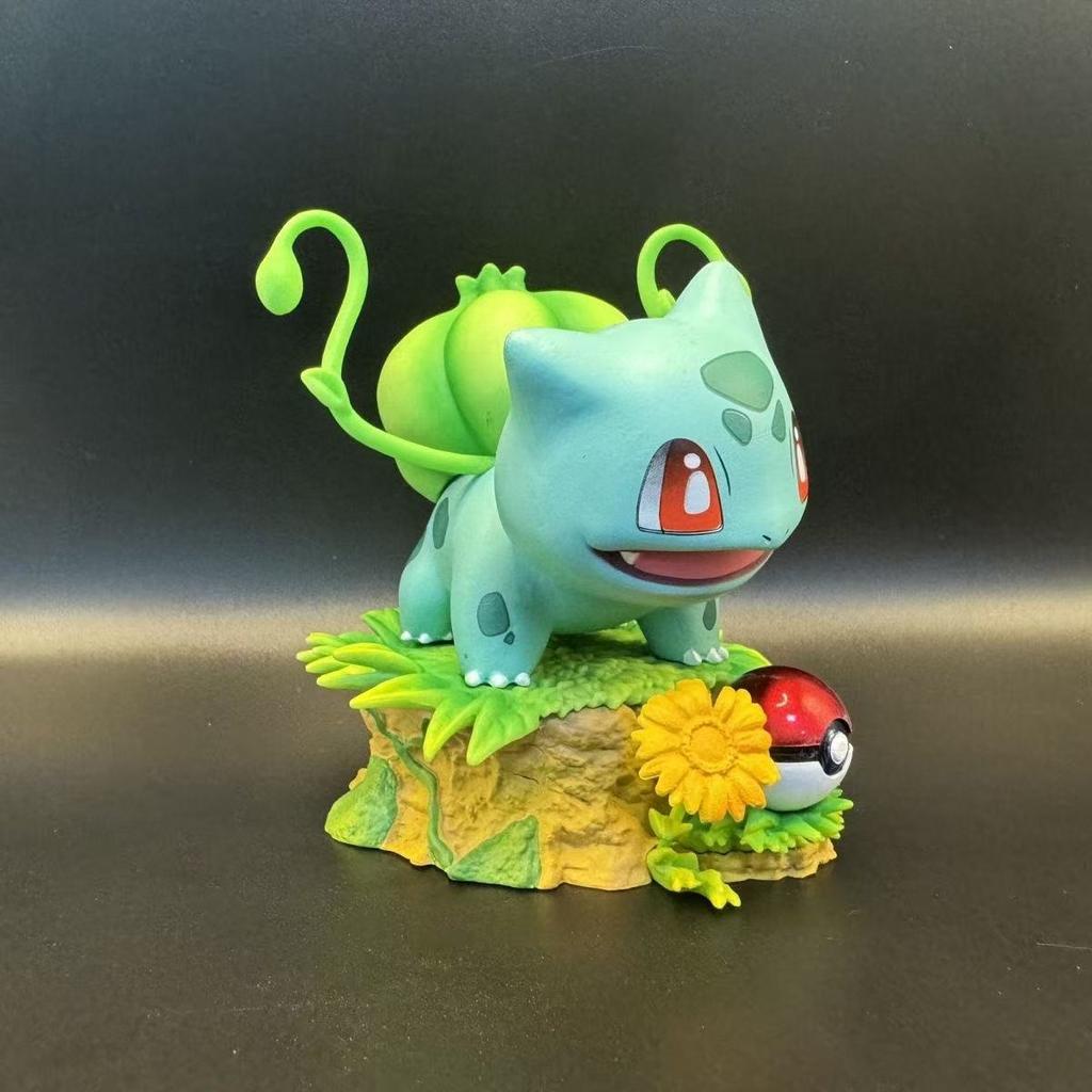 Anime Pokemon Figure Bulbasaur Action Figures 10cm PVC Action Figures Collection Model Toys Gifts