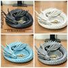 Gotische 3D-geprinte Drakenbakje Decoratieve Sleutelhanger Opbergdoosje Cadeau voor Drakenliefhebbers