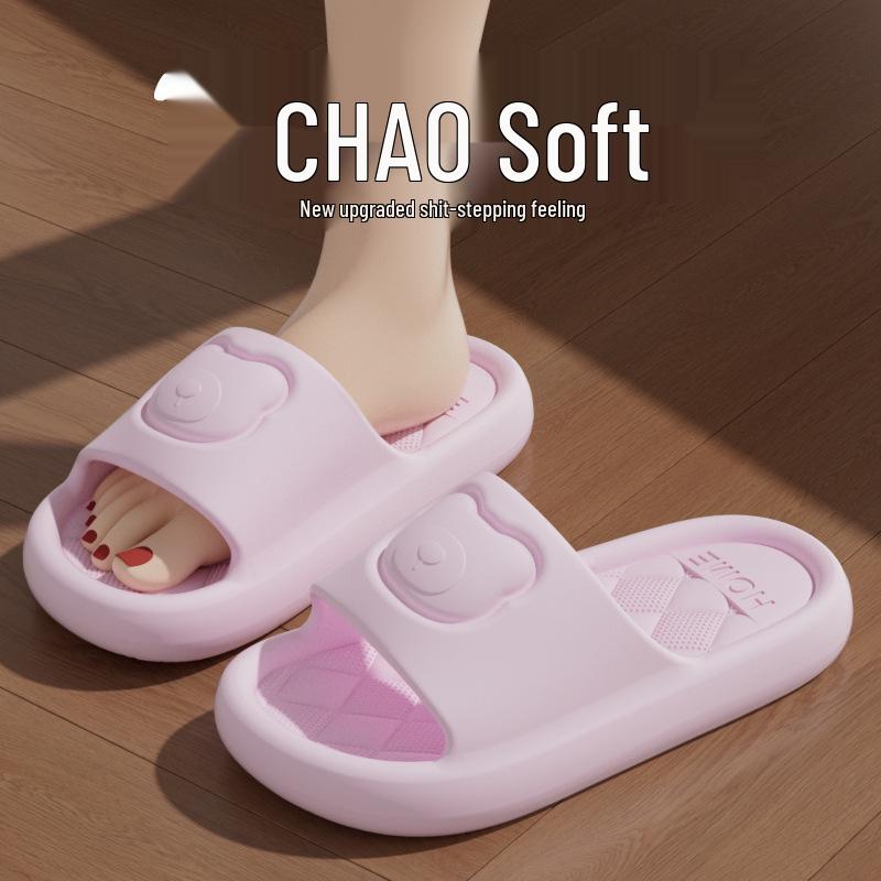 

Тапочки из ЭВА с нескользящей толстой подошвой: Удобные и дезодорирующие сандалии для использования родителями и детьми в помещении и на улице летом 36-37