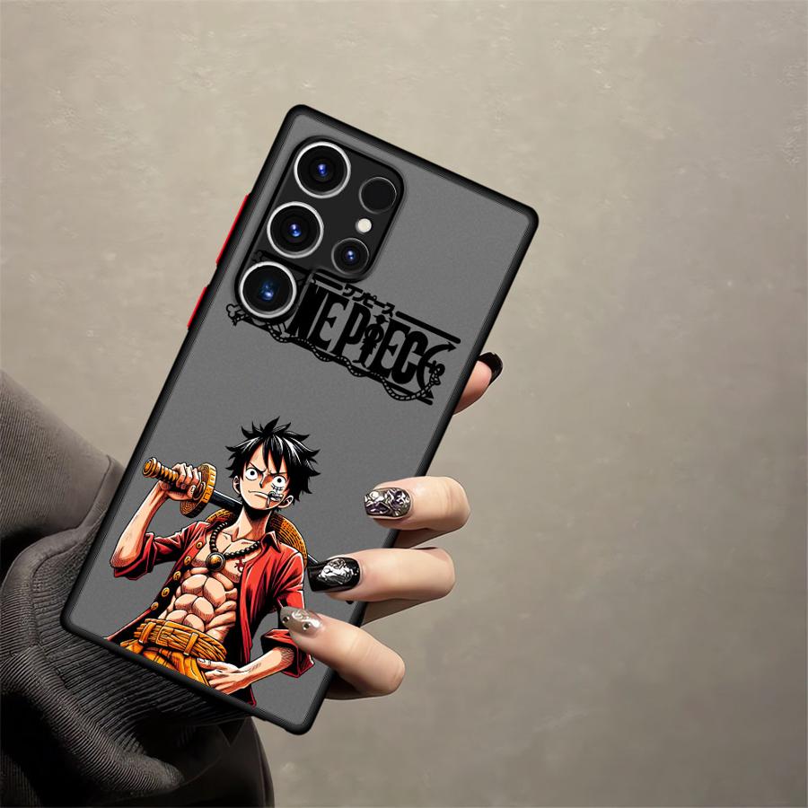 Anime One Piece Luffy Cool Case for Samsung Galaxy S23 FE S24 Plus S20 FE Note 20 Ultra 10+ S25 Ultra S26 S21 S22 Funda Back