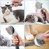 Pet Comb One-click De-floating Hair Removal Comb Dog and Cat Hair Removal Comb Special Cat Comb Pet Supplies