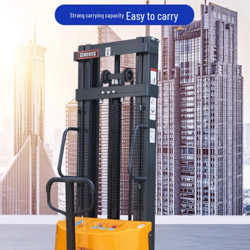 Erbeli Semi-Electric Pallet Stacker CN plug (adapter included)