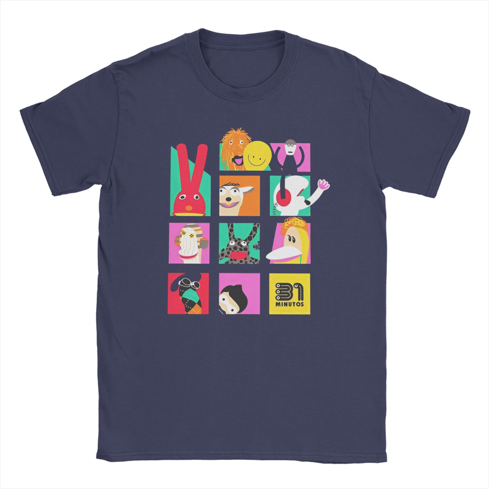 

31 Minutos for Men Women T Shirts Chilean Comedy Unique Tees Short Sleeve Crew Neck TShirt Pure Cotton Summer Clothes 4XL