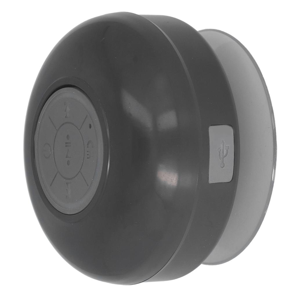 Waterproof Wireless Speakers IPX4 Waterproof Portable LED Wireless Speakers with Suction Cup for Bathroom Kitchen Office