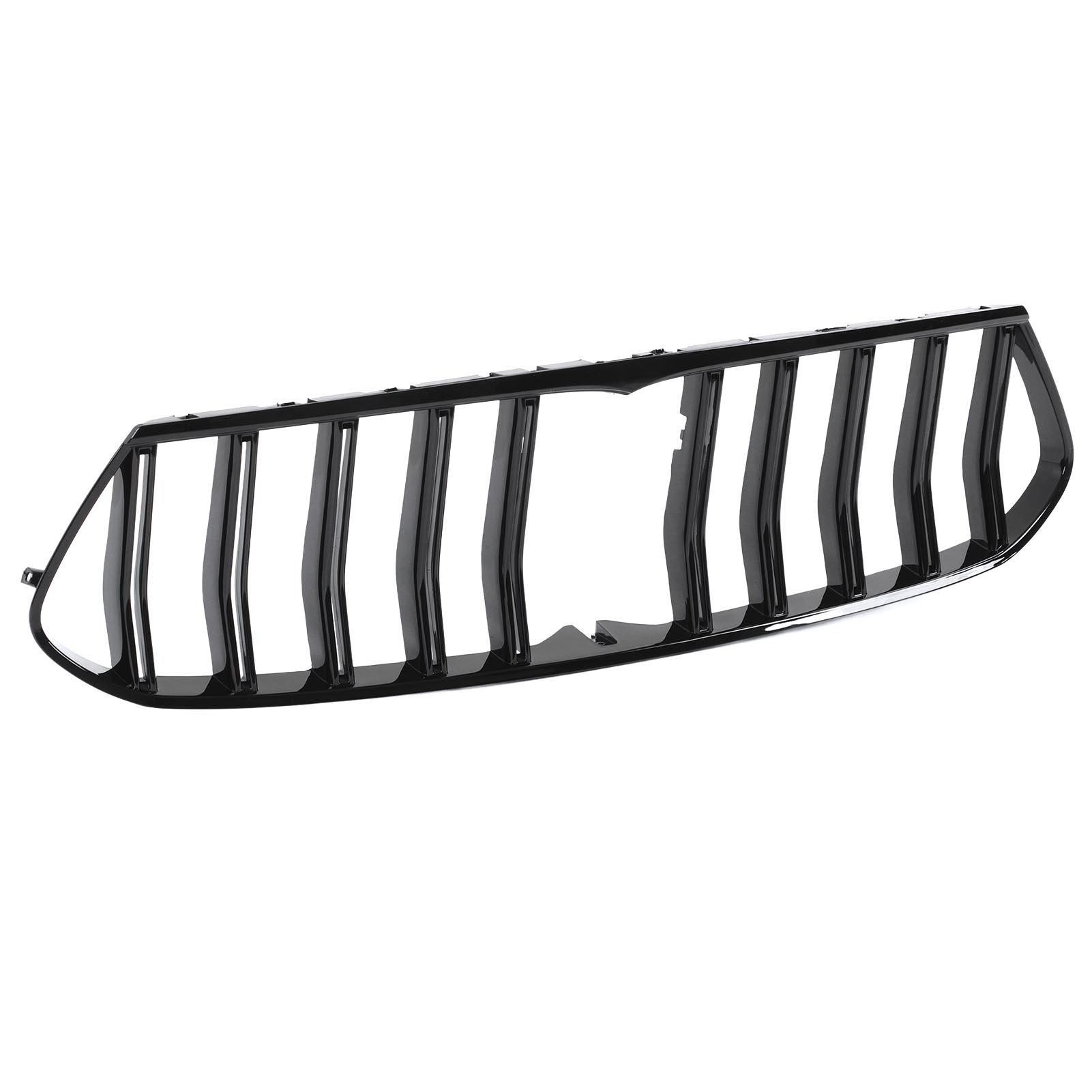 

Решетка переднего бампера глянцевая черная стильная для замены в стиле Trofeo для Maserati Ghibli M157 2017