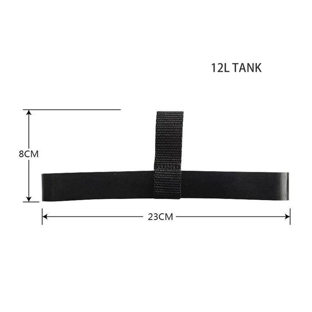 Reliable Diving Accessory Rubber Tank Hose Retainer Band for Enhanced Safety