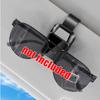 1pc Car ABS Multifunctional Sunglasses Ticket Card Clamp Interior Sun Visor Eyeglasses Storage Holder Clip Auto Accessories