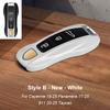 Solid Color ABS For Porsche Panamera Macan 718 Taycan 911 Cayman Boxster 971 Remote Smart Car Key Case Cover Car Accessories