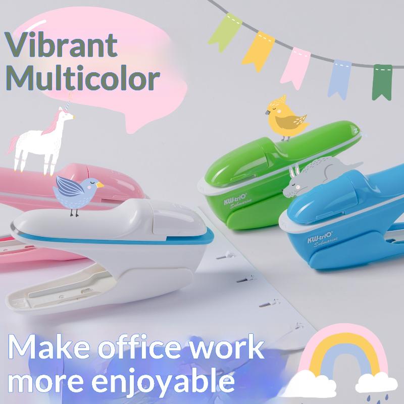 Desktop Stapleless Stapler For Fixing Up To 8 Sheets For Home School Office Desktop Stapler Ticket Paper And Document Binding