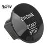 Engraved Characters Start Button Engine Stop Switch for Mercedes Benz, Car Push Easy Install Starter Switch, Button, Replacement Accessory OEM Style