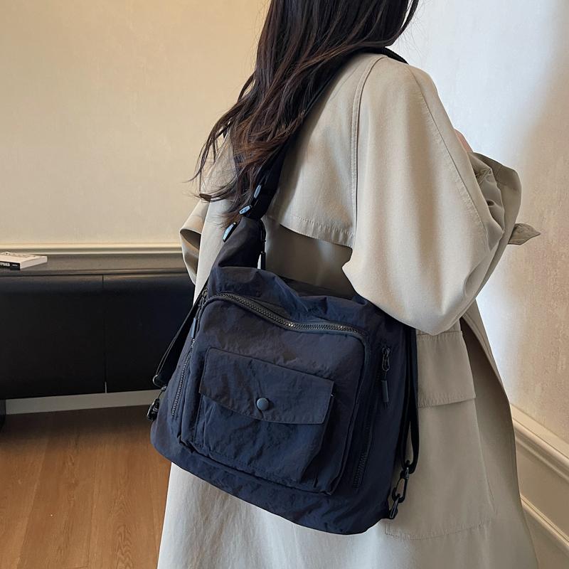 Tragetasche mit großem Fassungsvermögen Damen Pendler-Schultertasche Leichte Umhängetasche