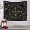 Sun Moon Mystic Symbol Wall Tapestry Celestial Witchy Gothic Astrology Room Home Decor Boho Style Soft Durable Cozy Gift