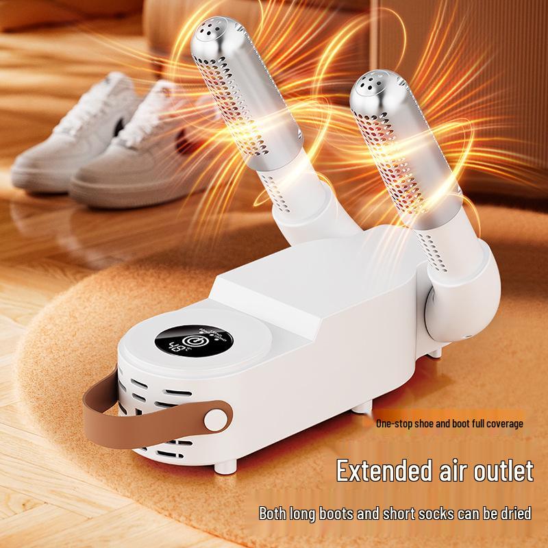 Portable Shoe Dryer: Compact, Foldable Device for Drying and Warming Shoes. Ideal for Students and Winter Use.