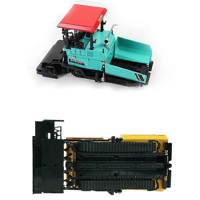 Alloy Paver Machine Highway Construction Truck 1:40,Yellow
