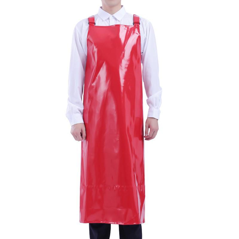 Waterproof PU Apron | Wear-Resistant & Oil-Resistant for Aquatic, Cold Storage, Slaughterhouse, and Food Industry Use