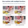 Tainless Steel Garlic Press Chopper Multi Function Manual Food