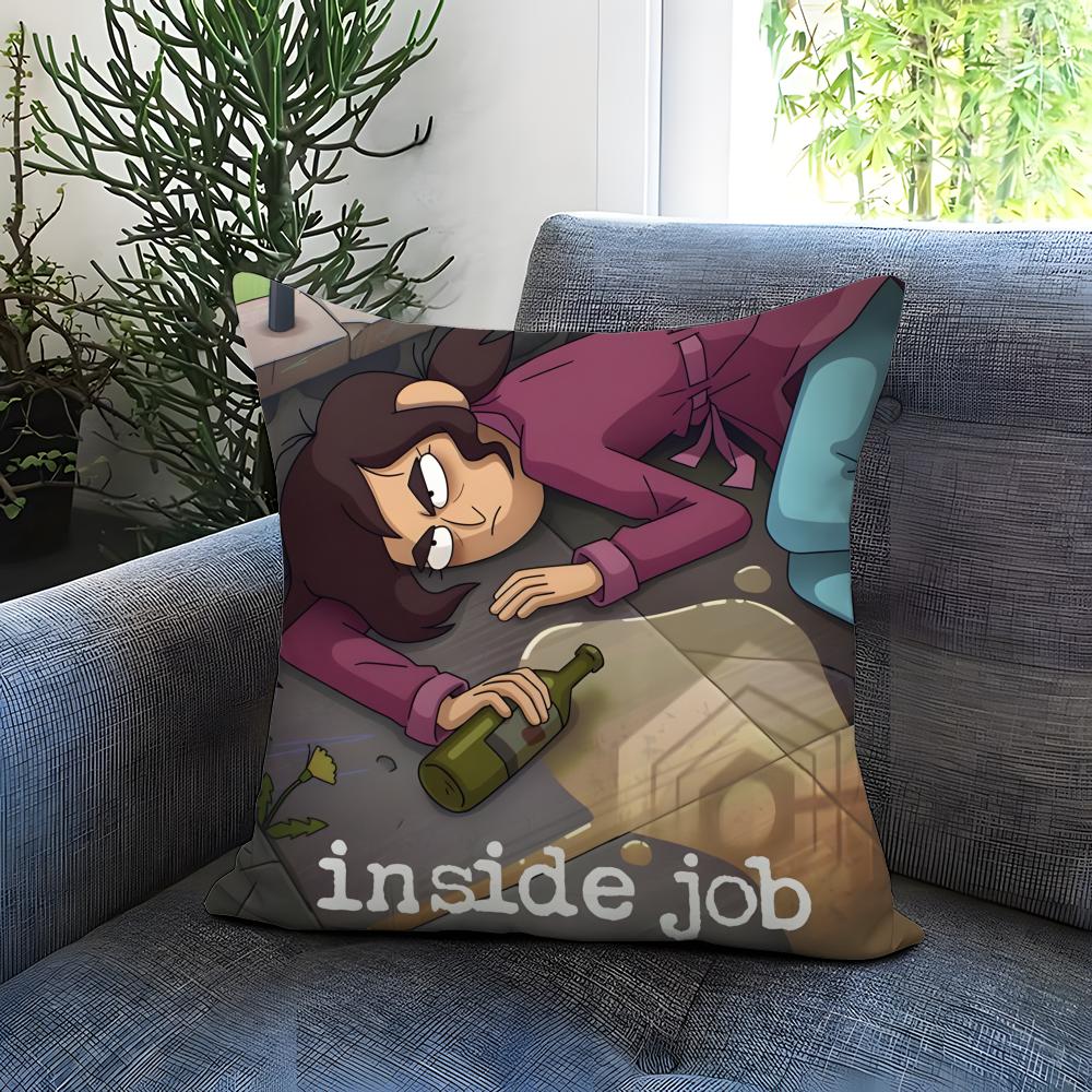 Stylish Iinside Jobew Cushion Cover Comfortable Reversible Pillow Cover Ideal for Car Sofa Bedroom Beyond