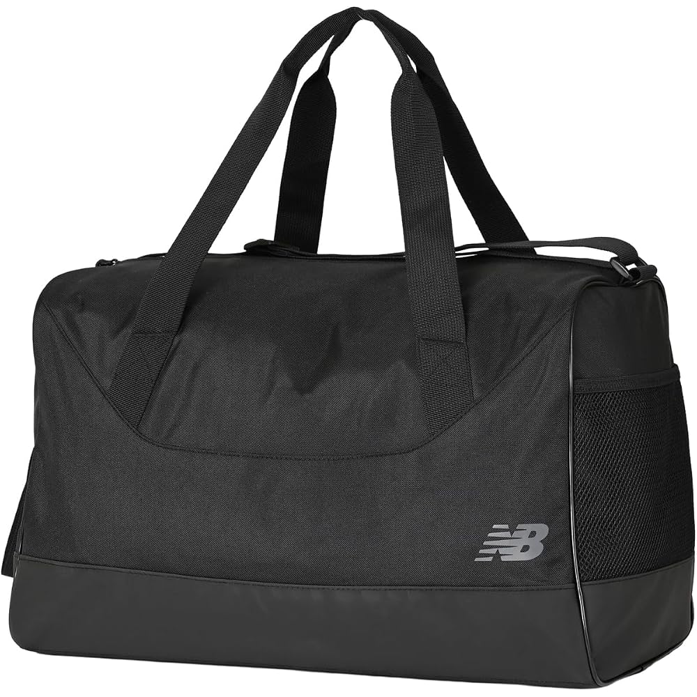 [New Balance] Essential Medium Duffle Bag (LAB53517) Boston Bag, Duffle Bag, Large Capacity, Black, One Size