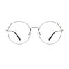 Oart Karel SILVER Round Blue Light Blocking Metal Glasses
