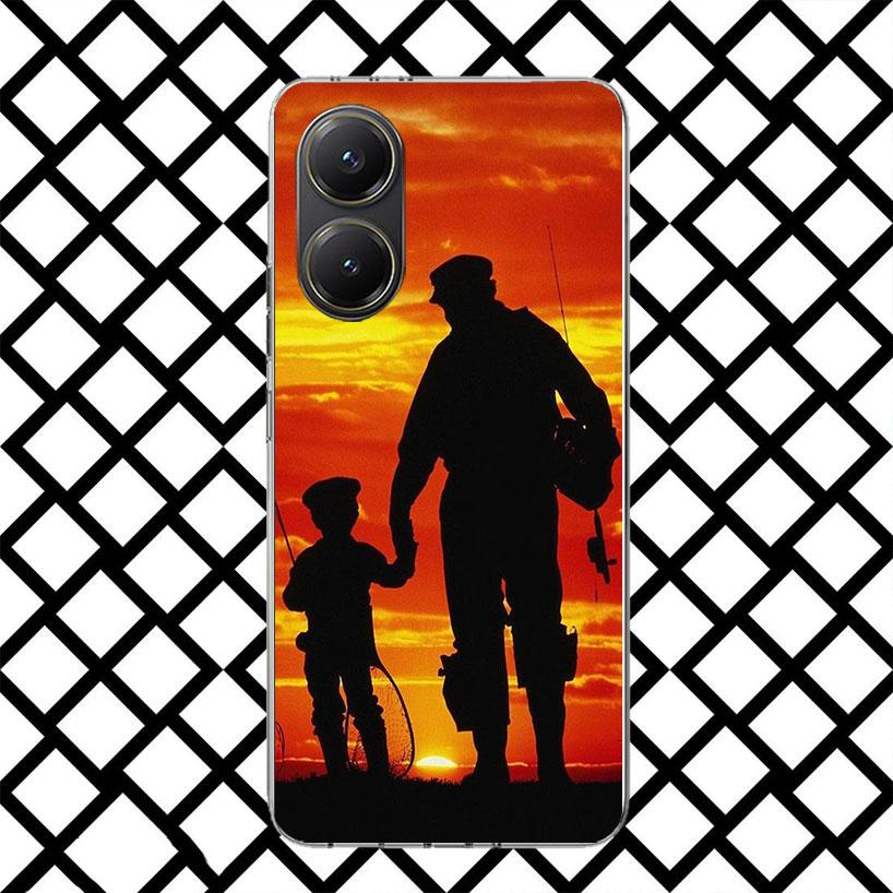 Hunting Fishing Man Phone Case for Xiaomi Poco F7 Ultra X7 X6 X5 Pro X4 Gt M8 M7 Redmi 15 15C 13 13C 12 12C Soft Cover Fundas Po